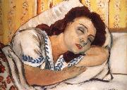 Henri Matisse Marguerite asleep oil